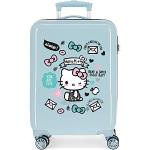 Valigie e borse azzurre da cabina da viaggio per bambini Hello Kitty 