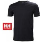 Vestiti ed accessori estivi neri S di cotone per Uomo Helly Hansen Crew 