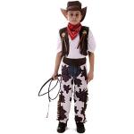 Costumi marroni 12 anni da cowboy per bambini 