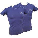Magliette & T-shirt blu XXL taglie comode di cotone a girocollo mezza manica 2 pezzi con scollo rotondo per Uomo Henry Cotton´s 