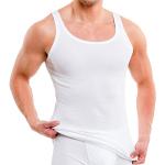 Top sportivi bianchi 5 XL taglie comode di cotone oeko-tex sostenibili per Uomo 