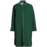 Cappotti classici verde smeraldo XL tinta unita manica lunga per Donna Herno 