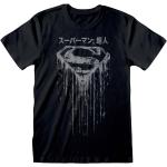 Magliette & T-shirt scontate grigie M di cotone mezza manica con manica corta per Donna Superman 