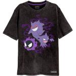 Magliette & T-shirt scontate viola S di cotone mezza manica con manica corta per Uomo Pokemon 