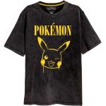 Magliette & T-shirt scontate nere L di cotone mezza manica con manica corta per Uomo Pokemon 
