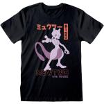 Magliette & T-shirt scontate nere XXL taglie comode di cotone mezza manica con manica corta per Uomo Pokemon 