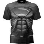 Magliette & T-shirt scontate nere M di cotone mezza manica con manica corta per Uomo Superman 