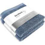Asciugamani blu 50x100 di spugna da bagno 