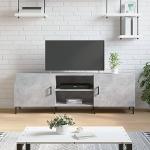 Mobili porta-tv design industriali grigi di legno 