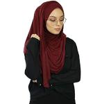 Hijab-Foulard da donna confessura per occhiali, sc