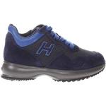 Sneakers larghezza E casual blu numero 35 con cerniera con cerniera per Donna Hogan Interactive 