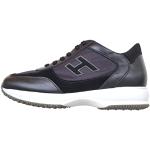 Sneakers larghezza E casual nere numero 40,5 per Uomo Hogan Interactive 