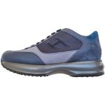 Sneakers larghezza E casual blu numero 40,5 con stringhe per Uomo Hogan Interactive 