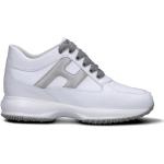 Sneakers bianche numero 37 con tacco da 3 cm a 5 cm per Donna Hogan 