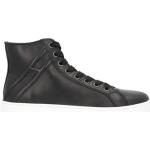 Sneakers alte larghezza EE nere numero 42 di gomma tinta unita con stringhe per Uomo Hogan 
