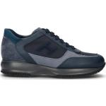 Sneakers blu numero 42,5 con tacco da 3 cm a 5 cm per Uomo Hogan 