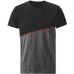 T-shirt tecniche grigio scuro XXL taglie comode di cotone con scollo tondo per Uomo 