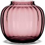 Vasi color prugna di vetro Holmegaard 