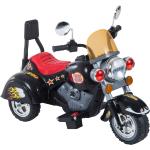HOMCOM Mini Moto Elettrica per Bambini da 37-72 Mesi 3 Ruote Batteria 6V PP Ferro, Velocità 2.5KM/h, 92×53×67cm