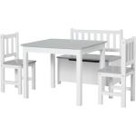 Set scontati grigi tavolo con sedie Homcom 