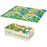 Tappeti puzzle multicolore a tema dinosauri 36 pezzi Homcom 