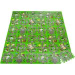 Tappeti puzzle multicolore 36 pezzi Homcom 
