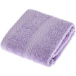 Asciugamani lilla 70x130 di cotone da bagno Homescapes 