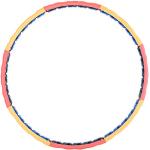 hoopomania® Vital Hoop: Cerchio Hula Hoop con 40 magneti (Peso 2.6 kg)