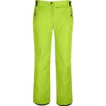 Pantaloni verdi impermeabili traspiranti da sci per Donna 