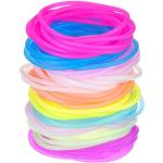 Bracciali luminosi scontati multicolore in silicone per bambini 