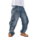 Jeans larghi hip hop grigi S per Uomo 