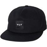 HUF Essentials Unstructured Box Snapback Cap – Nero – Taglia unica
