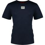 Magliette & T-shirt scontate casual blu XXL taglie comode di cotone metallizzate Bio mezza manica con scollo rotondo per Uomo HUGO 