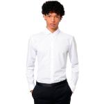 Camicie scontate business bianche di cotone per Uomo HUGO 