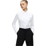 Camicie stretch scontate bianche M di cotone per Donna HUGO 