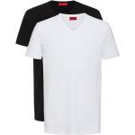 Magliette & T-shirt scontate nere XL in poliestere con scollo a V mezza manica con scollo a V per Uomo HUGO 