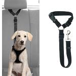 Cinture di sicurezza nere per cani 