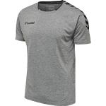 Magliette & T-shirt stampate grigie L in jersey per Uomo Hummel Authentic 