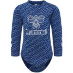 Tutine scontate blu 1 mese taglie comode in jersey all over per neonato Hummel di Dressinn.com 