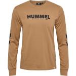 Magliette & T-shirt scontate marroni S di cotone con scollo rotondo per Donna Hummel Legacy 