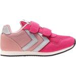 Sneakers larghezza E scontate vintage rosa numero 35 chiusura velcro per bambini Hummel Reflex 