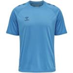 Magliette & T-shirt stampate etniche blu XXL taglie comode in poliestere per Uomo Hummel Core 