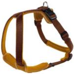 Hunter - Harness Neoprene - Imbracatura per cani Breite 1,5 cm brown/ karamell