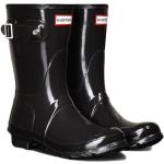 Hunter Original Short Gloss Rain Boots Nero EU 36 Donna