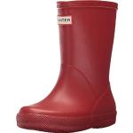 Stivali larghezza E rossi numero 37 di gomma riflettenti da pioggia per Donna Hunter Original 