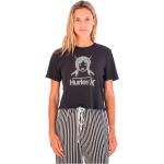 Hurley Bgs Cropped Short Sleeve T-shirt Nero S Donna
