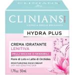 Creme viso 50 ml naturali per pelle sensibile calmanti con vitamina B5 Clinians Hydra basic 