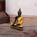 Statue Buddha retrò in resina 