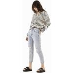 I AM Stores Jeans Regular Slim Boy Fit Crystal Donna Crystal (Blu, 26)