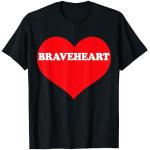 I Heart Braveheart, I Love Braveheart Custom Maglietta